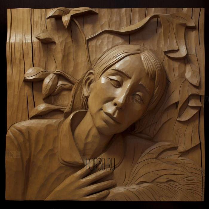 tove jansson 4 stl model for CNC